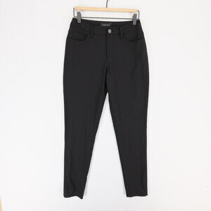 Unbound Merino Slim Travel Pants Pants Womens 26x30 Black Wool Stretch 5 pocket